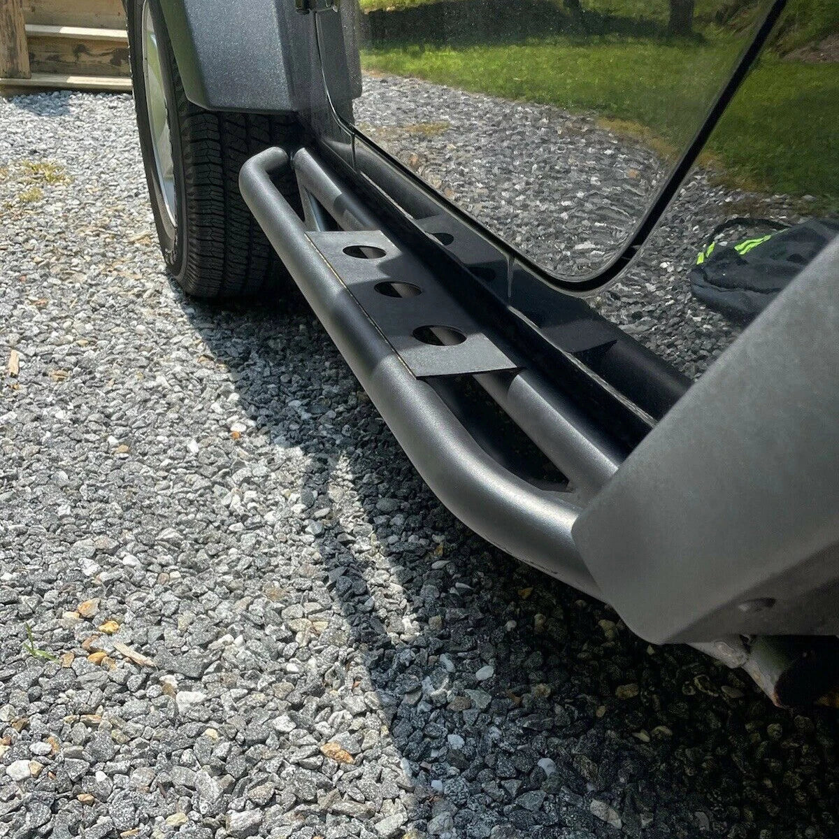 Side Armor Step Running Board Nerf Bars for Jeep Wrangler JK (2007–2018)