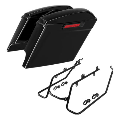 Hard Saddlebags Bracket for Harley Dyna Low Rider 2008-2017