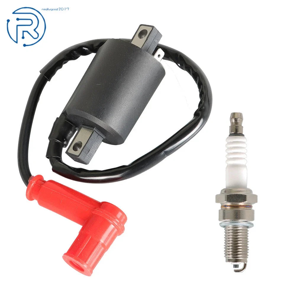 Ignition Coil for Yamaha G2 G5 (1985–1995) w/ Spark Plug