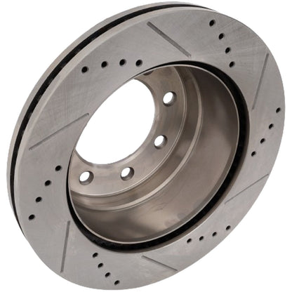Brake Disc, Cross-drilled for Ford F-250 Super Duty 2012-2023