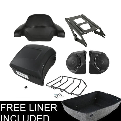 Matt King Speakers for Harley Touring Street Glide Trunk (2014-2026)
