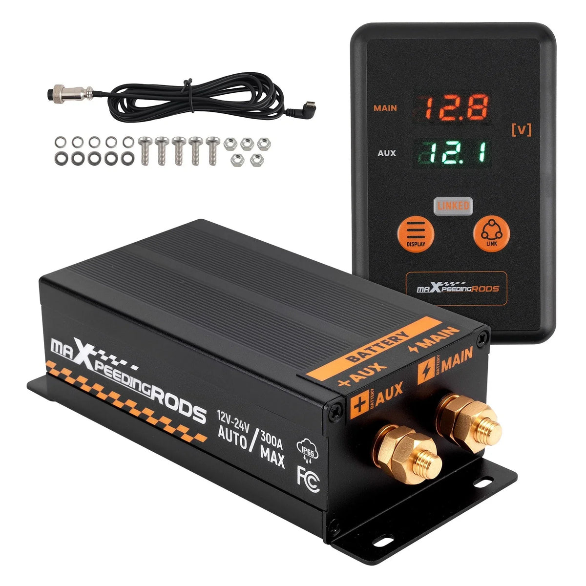 300amp Smart Battery Isolator Controller for Universal (12V/24V)