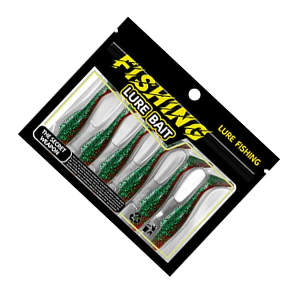 6X Soft Fish Bait T-Tail 14cm 30g for Blackwater Environments