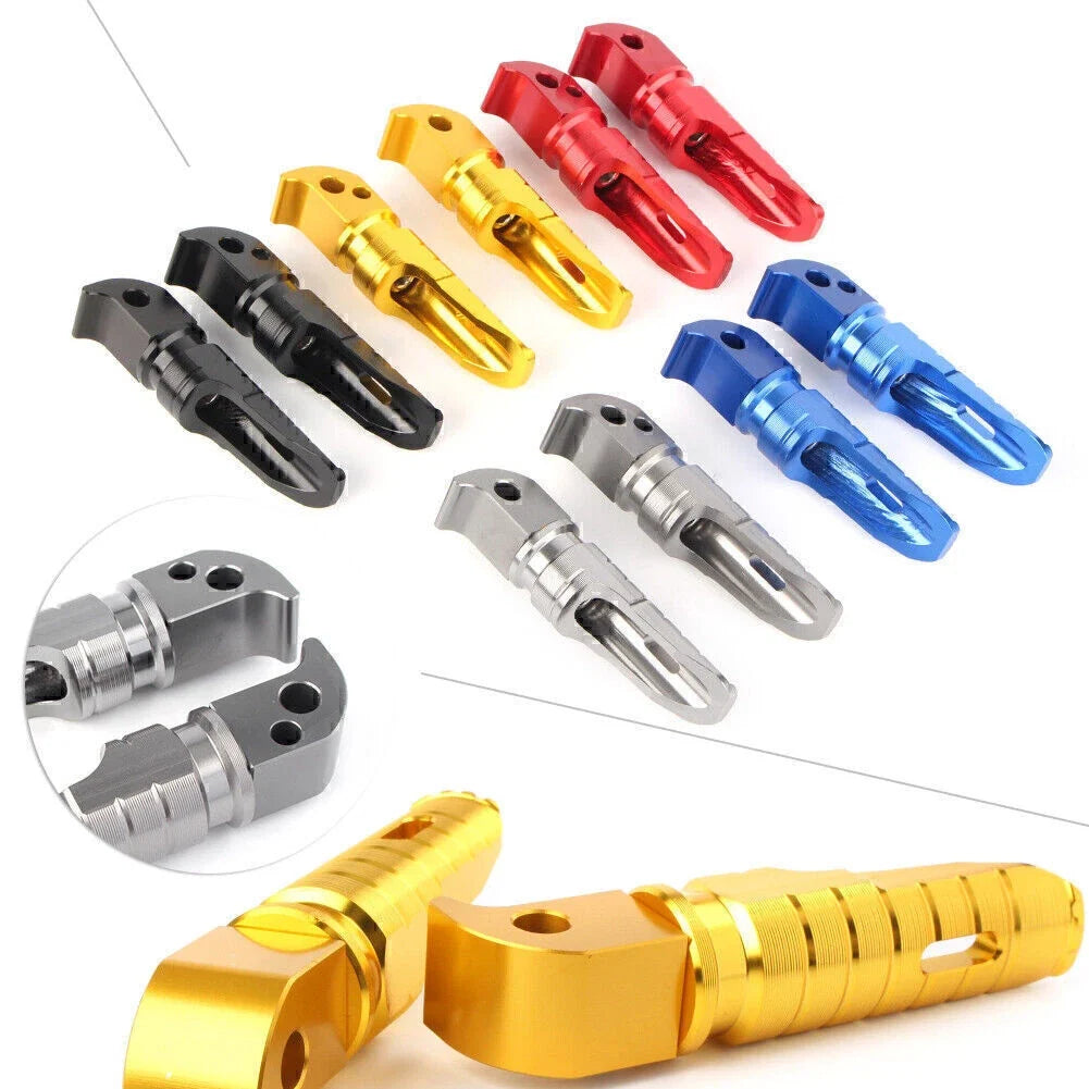 2X Rear Foot Pegs Footrest for BMW S1000RR (2010–2018), S1000R (2014–2018), HP4 (2013–2018)