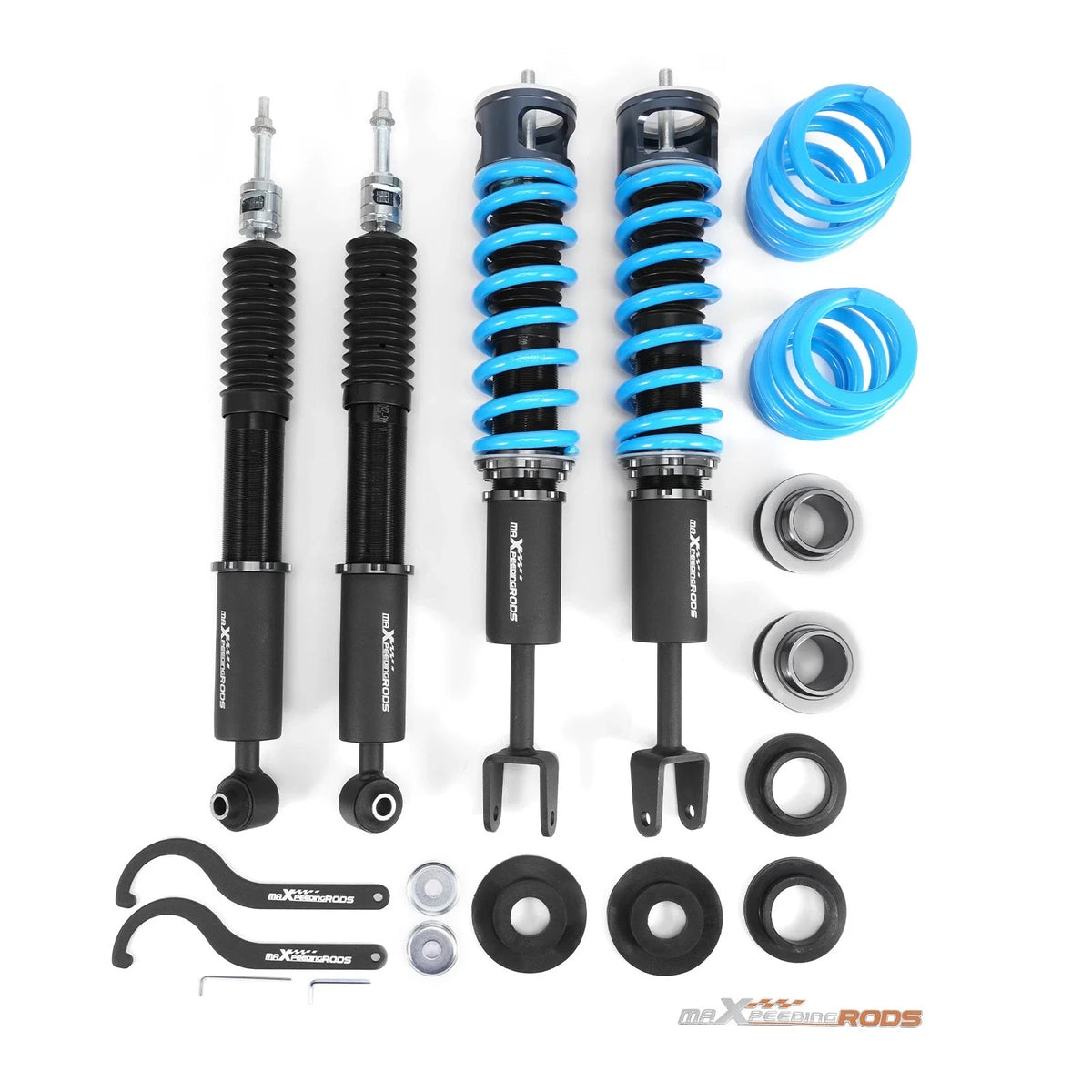 T6 Coilovers 24 Way Adjustable for Audi A4/A4 Quattro B6 B7 2002-2008