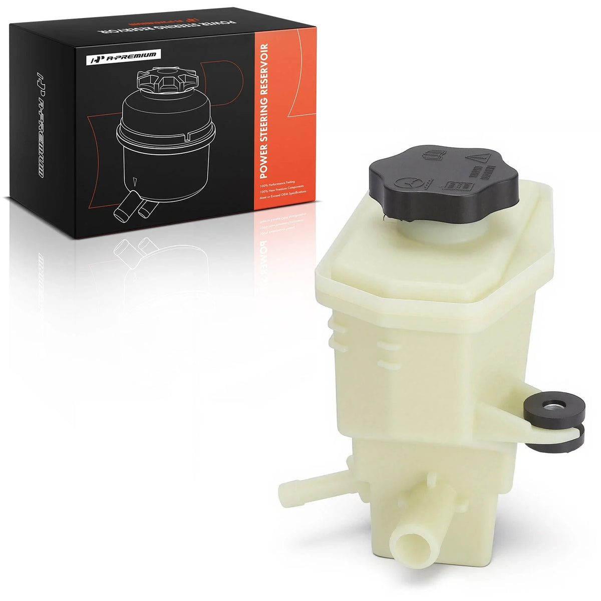 Power Steering Reservoir with Cap for Ford Edge Lincoln MKX (2007–2010)