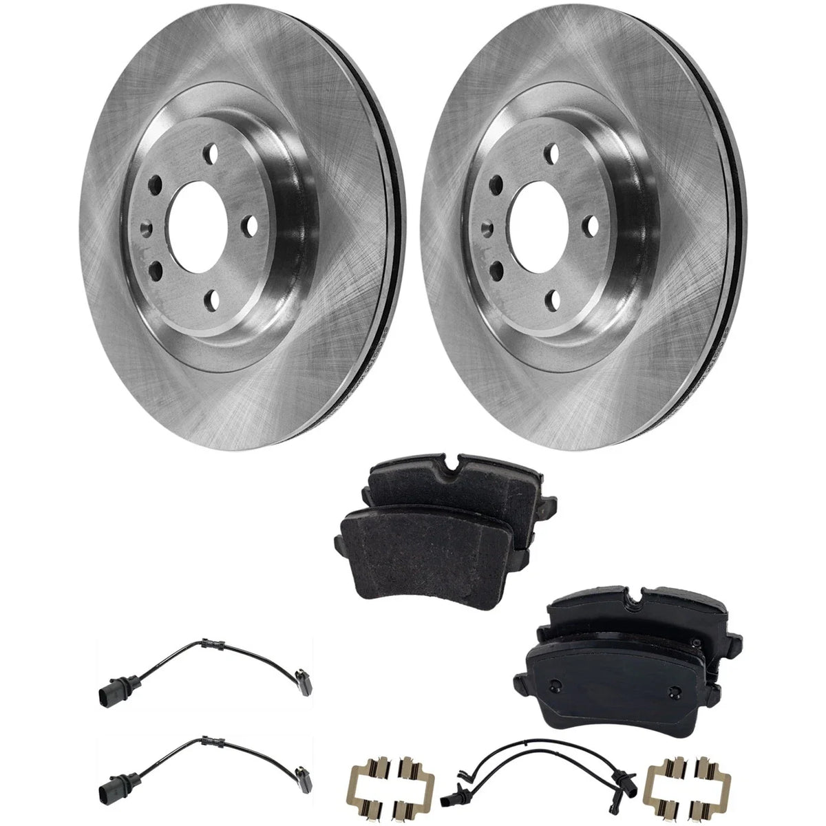 Brake Disc Rotors and Pads Kit for Audi A6 A8 Quattro A7 Porsche Macan