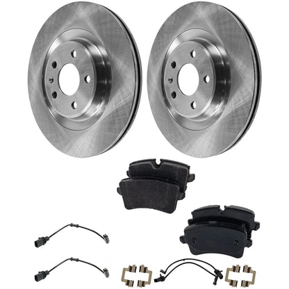 Brake Disc Rotors and Pads Kit for Audi A6 A8 Quattro A7 Porsche Macan