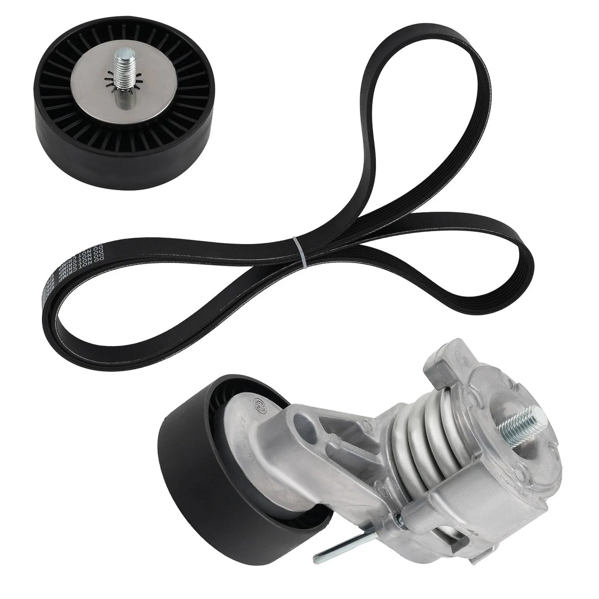 Tensioner Kit with Drive Belt Pulley for BMW E82 E90 E91 E60 2006-2013