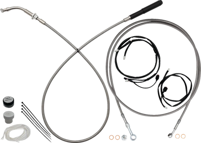 Upper Clutch EZ Install Kit for Harley Davidson 16" Handlebars