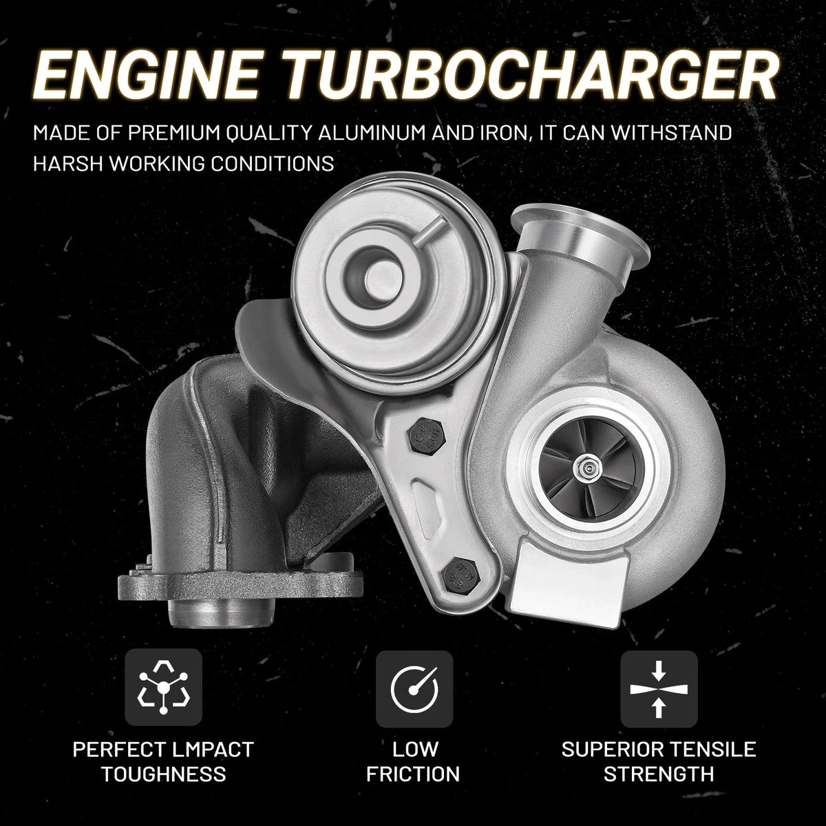 Twin Turbos for BMW 335i xDrive N54 N54B30 (2009–2011)