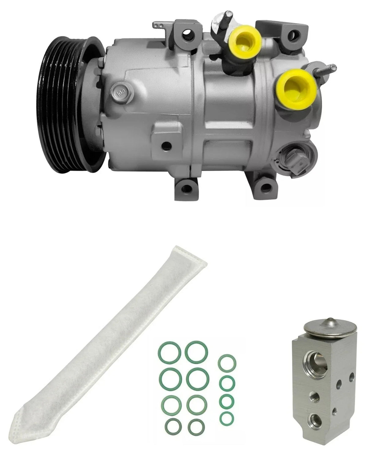 AC Compressor Kit OEM Replacement for Hyundai Azera 3.3L (2017–2019)