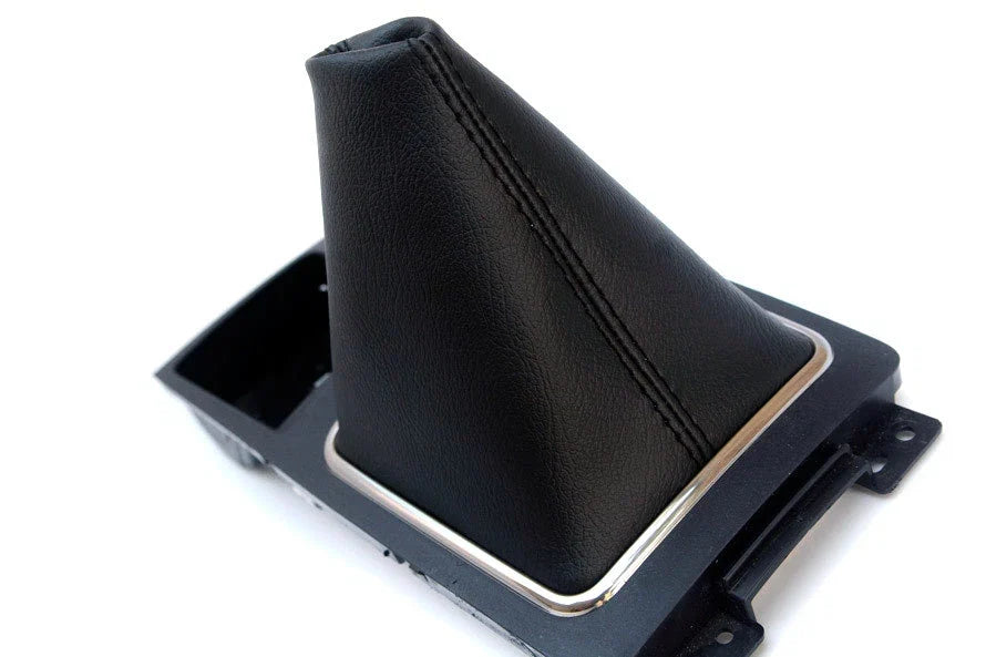 Manual Shift Boot for Mitsubishi Lancer (2008–2016) - Black Leather Synthetic