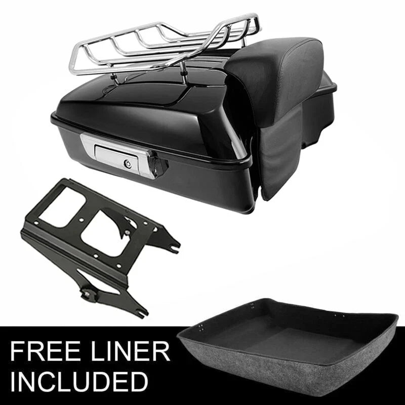 Trunk Backrest Mounting Rack for Harley Road Glide (2009-2013)