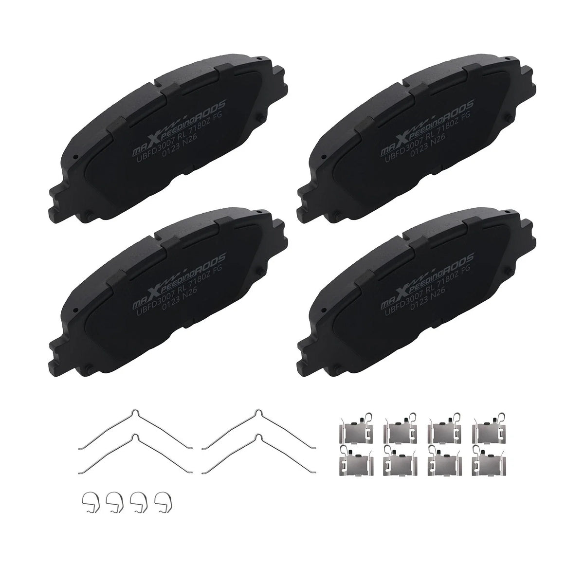 Front Brake Pad Set for ES250 ES350 UX250h UX300h 2013-2023