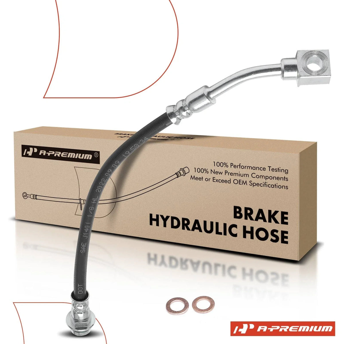 Rear Left Brake Hydraulic Hose for Chevrolet Uplander (2005–2008)
