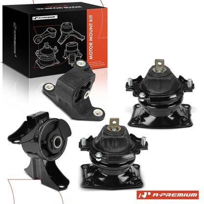 Set of 4 Engine Motor & Transmission Mounts for Honda Odyssey (2017)