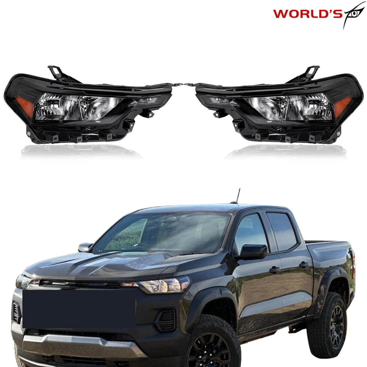 Headlight Assembly for Chevrolet Colorado (2023–2025) Halogen LH+RH