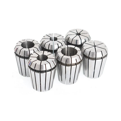Set of 6 ER32 Spring Collets for CNC Milling Lathe (1/2''-5/8'')
