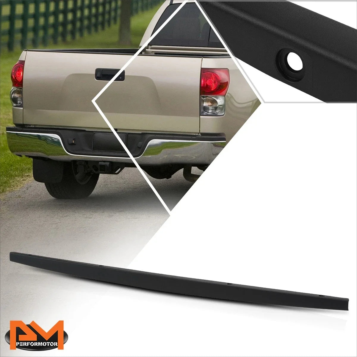 Rear Protector Cap for Tailgate Molding - Toyota Tundra 2007-2013