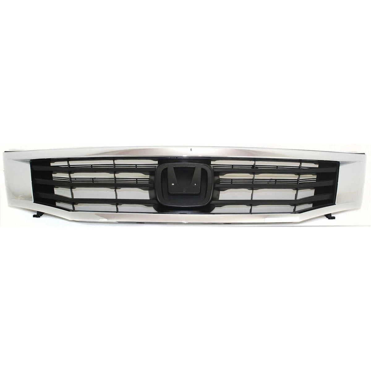 Grille Bumper Cover Kit for Honda Accord (2008–2010) Chrome Shell Paintable