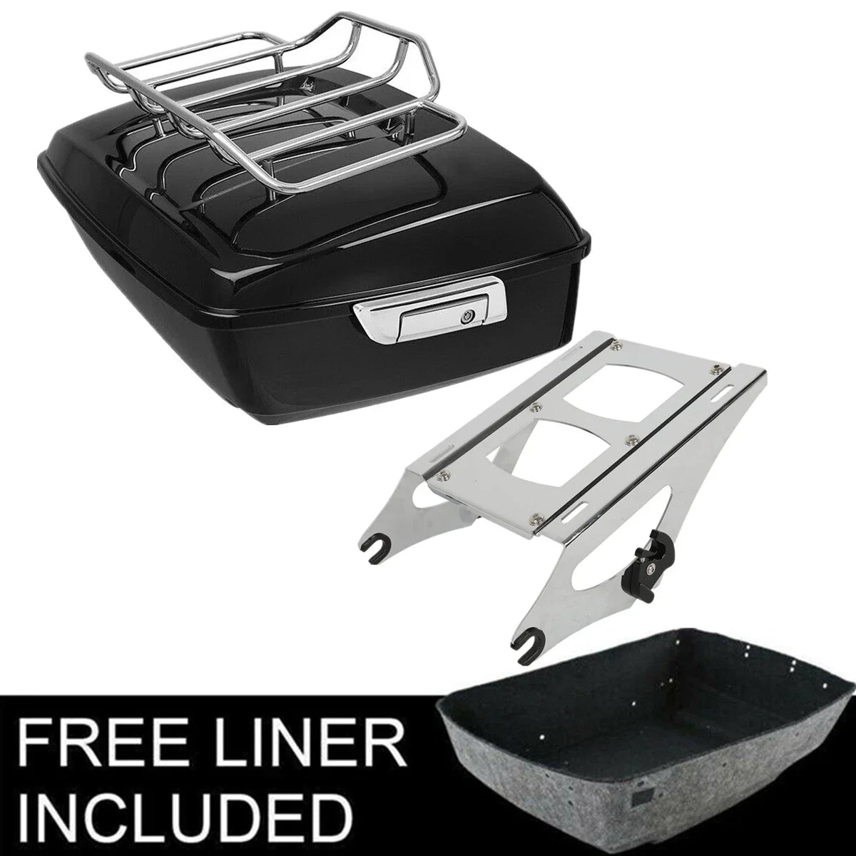 Luggage Mount Rack for Trunk on Harley Road Glide Touring 2014–Present