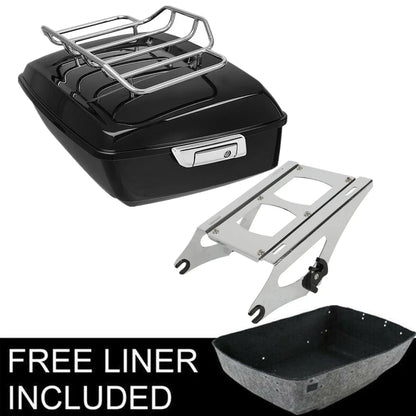Luggage Mount Rack for Trunk on Harley Road Glide Touring 2014–Present