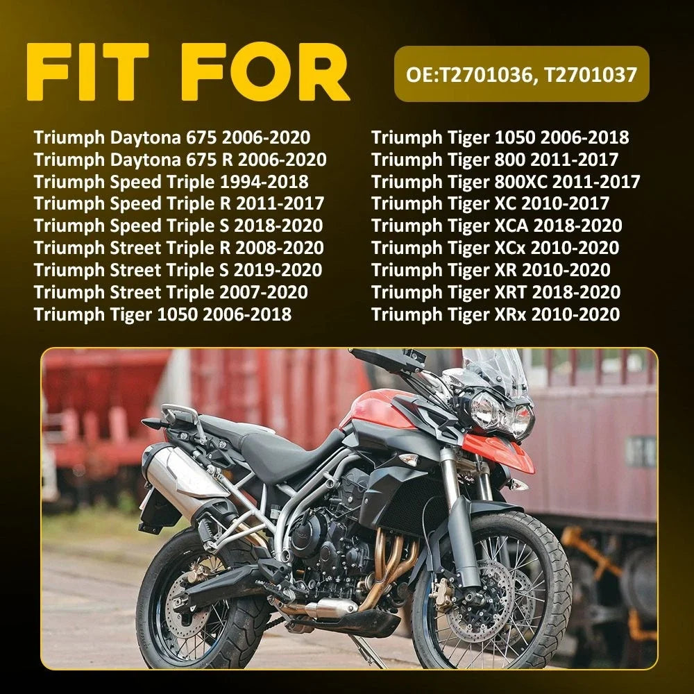 Set of 2 Triumph Tiger XRT 2018-2020 Clear Lens Signal Indicator Lamps