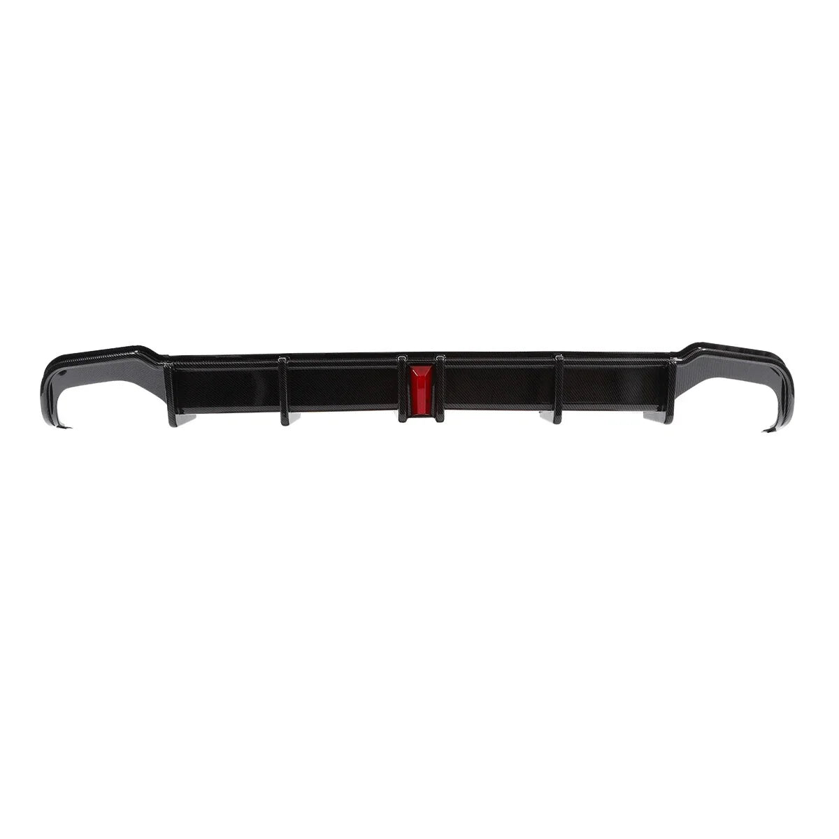 Rear Diffuser + Light in Carbon Fiber Print for Accord Sedan 2018-2022