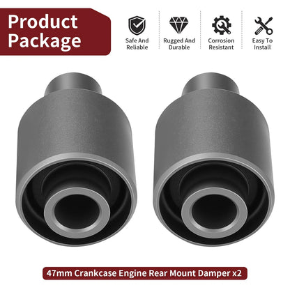 Crankcase Rear Damper for RZ350 (1984-1985) & Banshee 350 (1987-2006)