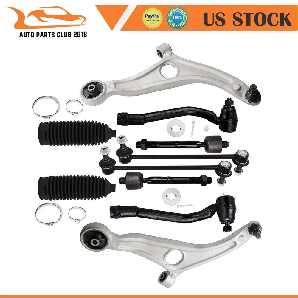 Set of 10 Front Lower Control Arm Ball Joints for Kia Optima (2014–2015)
