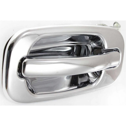 Chrome Door Handle for Chevy Silverado 1500 (2000–2006) Rear Left