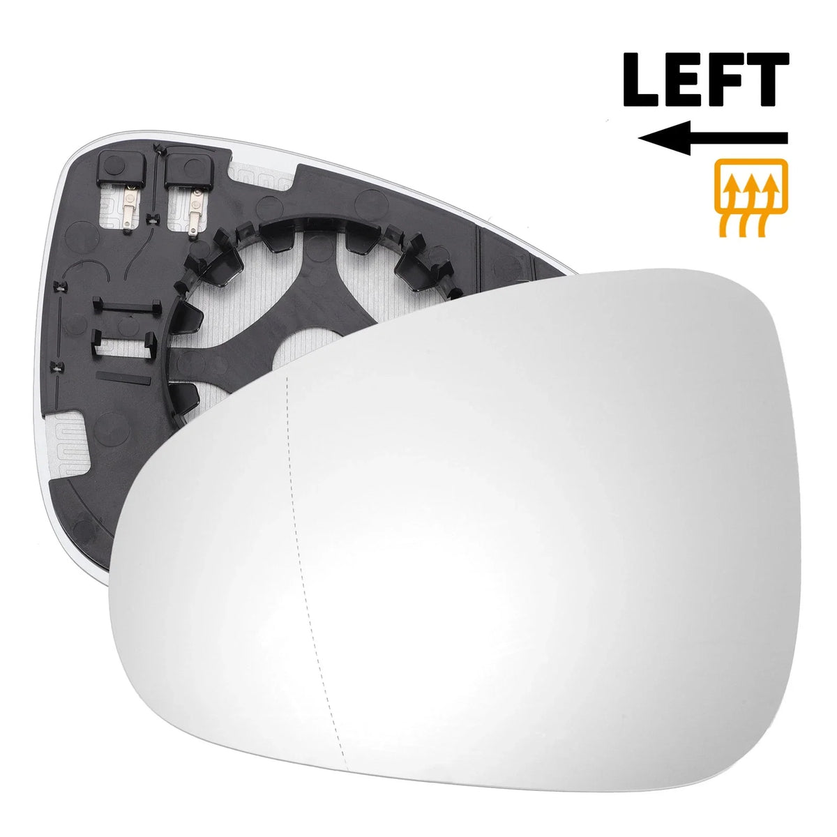 Heated Mirror Glass for Volkswagen Touareg (2010–2018)