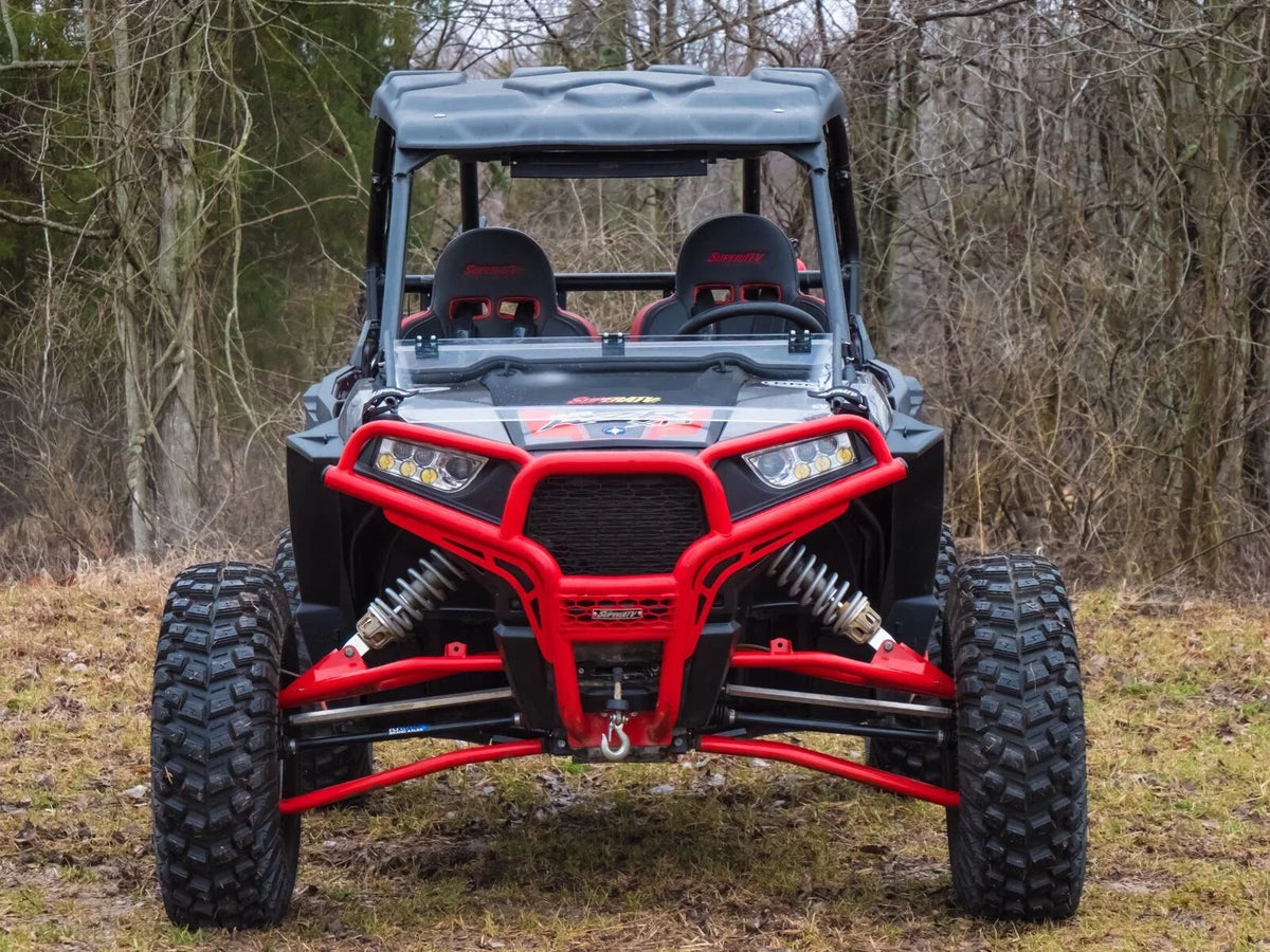 Clear Flip/Fold Down Windshield for RZR 900 2015-2023 - Scratch Res.