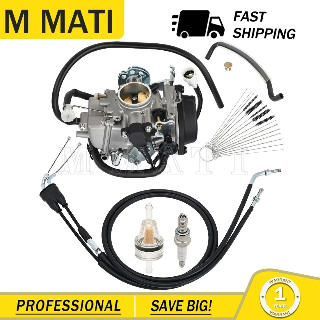 Throttle Cable for DR-Z400SM (2005–2018) & DR-Z400S (2000–2008)