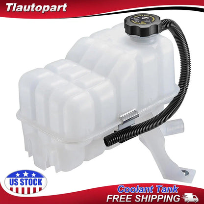 Overflow Tank for Radiator Coolant w/ Cap - Chevy Silverado 1999-2006