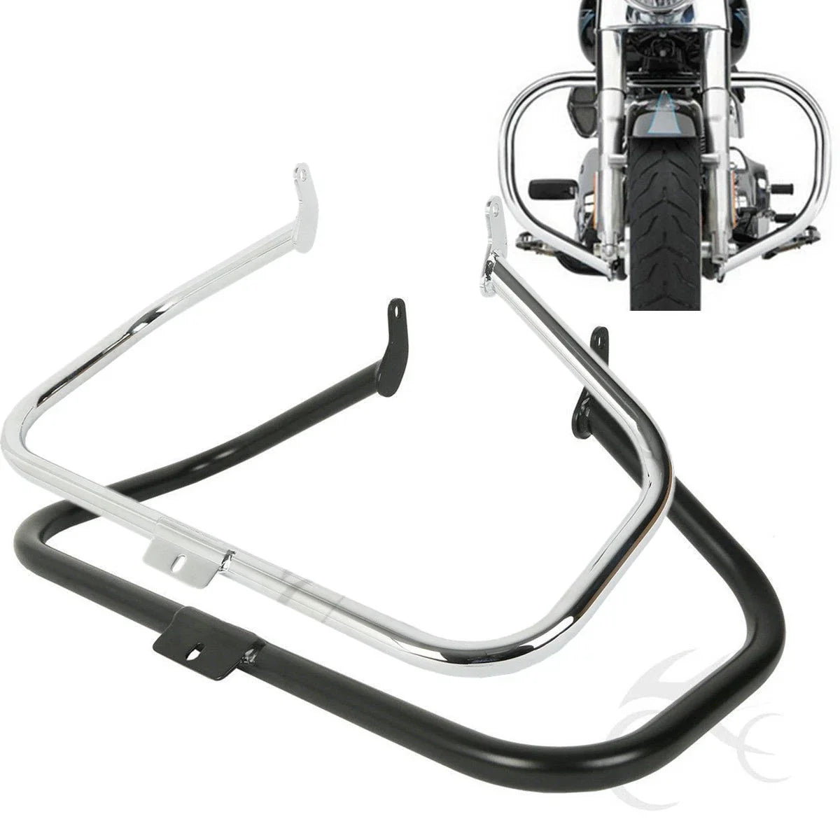 1 1/4" Engine Guard Crash Bar for Harley Softail FL (2000–2017)