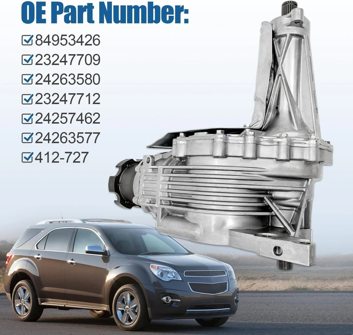 Transfer Case for Chevy Equinox & GMC Terrain 2.4L 2010-2017