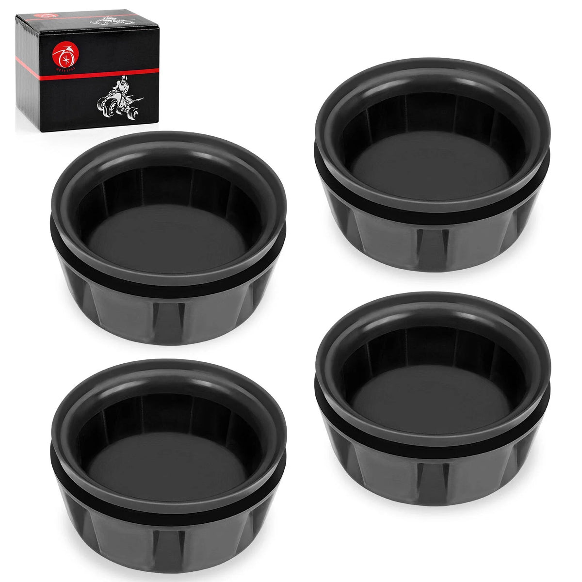 44732-HR6-A60 Wheel Center Caps Set of 4 for Honda Pioneer 700-4 1000-5