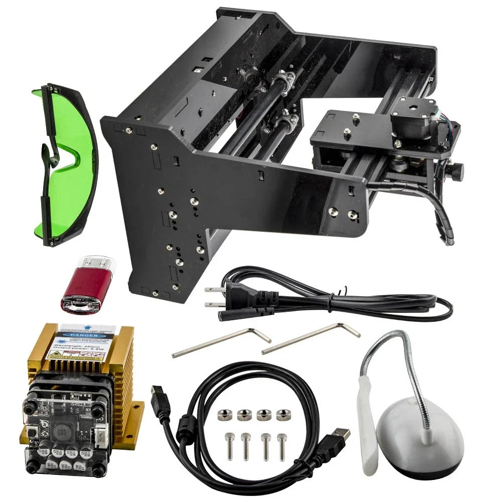 5.5W Portable Laser Engraving Machine for Desktop Use