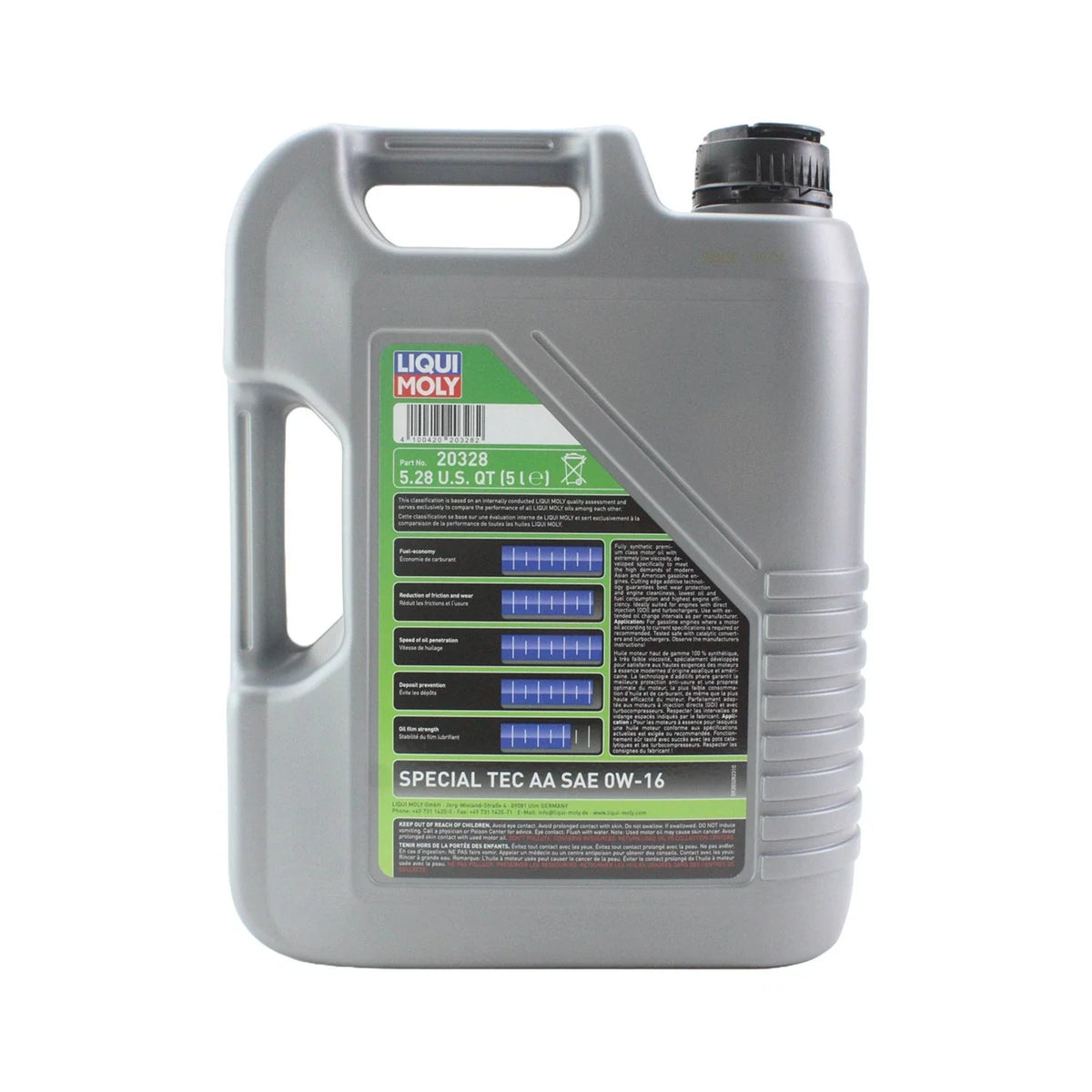 0W-16 Engine Motor Oil Special Tec AA 5 L from Liqui Moly 20328
