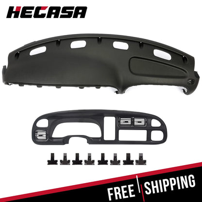 Replacement Dash Pad Cover for Dodge Ram 1500 2500 (1998–2002)