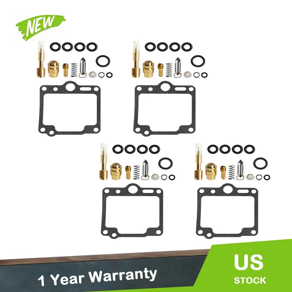 Carburetor Repair Kit Set of 4 for Yamaha XJ700X Maxim (1985–1986)