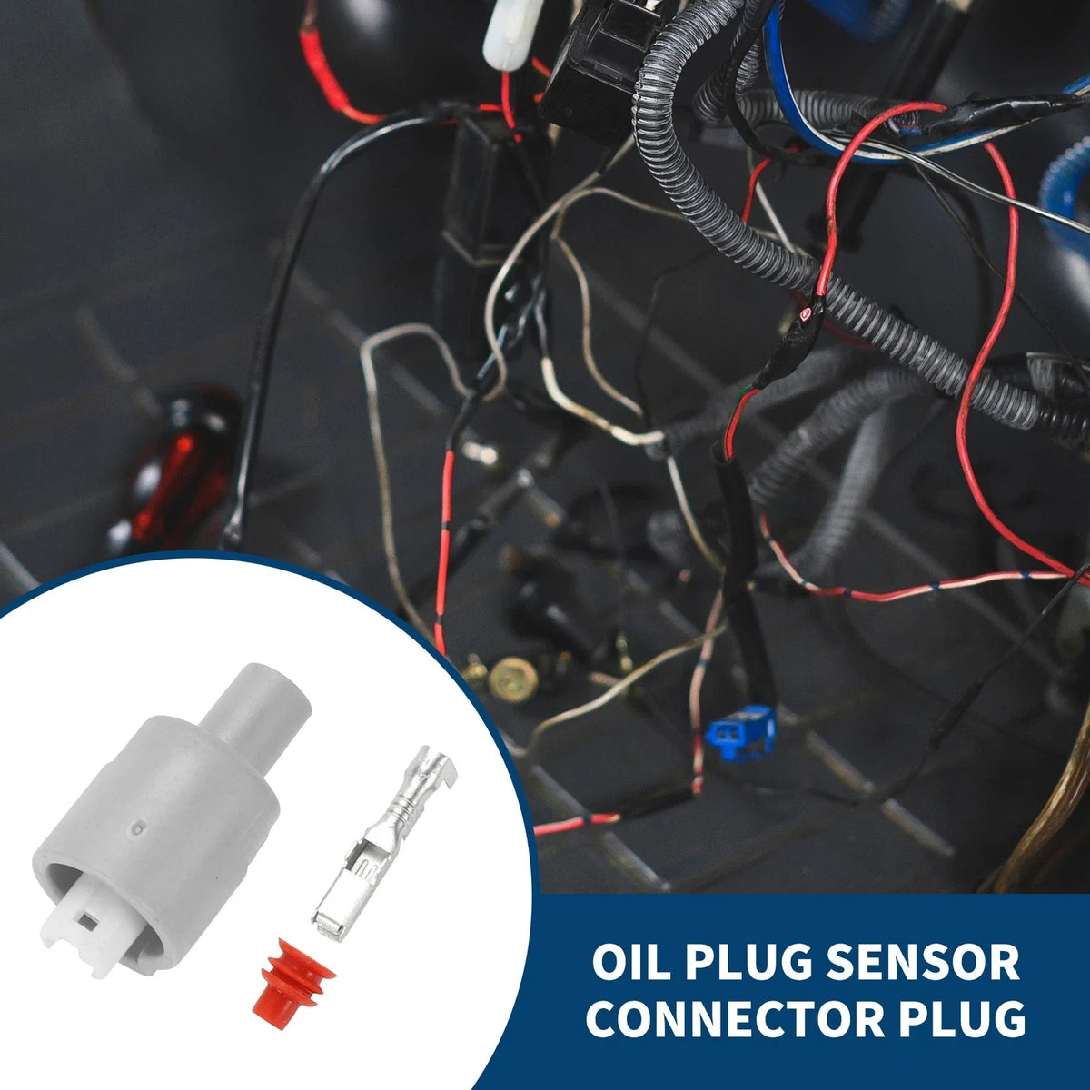 1 Set of Oil Plug Sensor Connector for Honda 