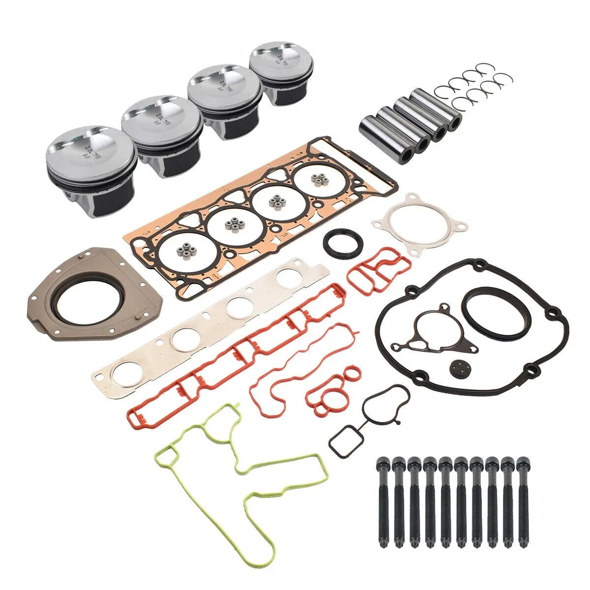 Piston Head Gasket Set 21mm for Jetta GTI Passat Audi VW A4 Q5 EOS 2006-2016