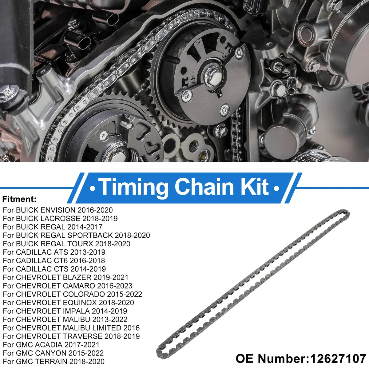 Timing Chain Kit for Buick Envision (2016–2020) No. 12627107