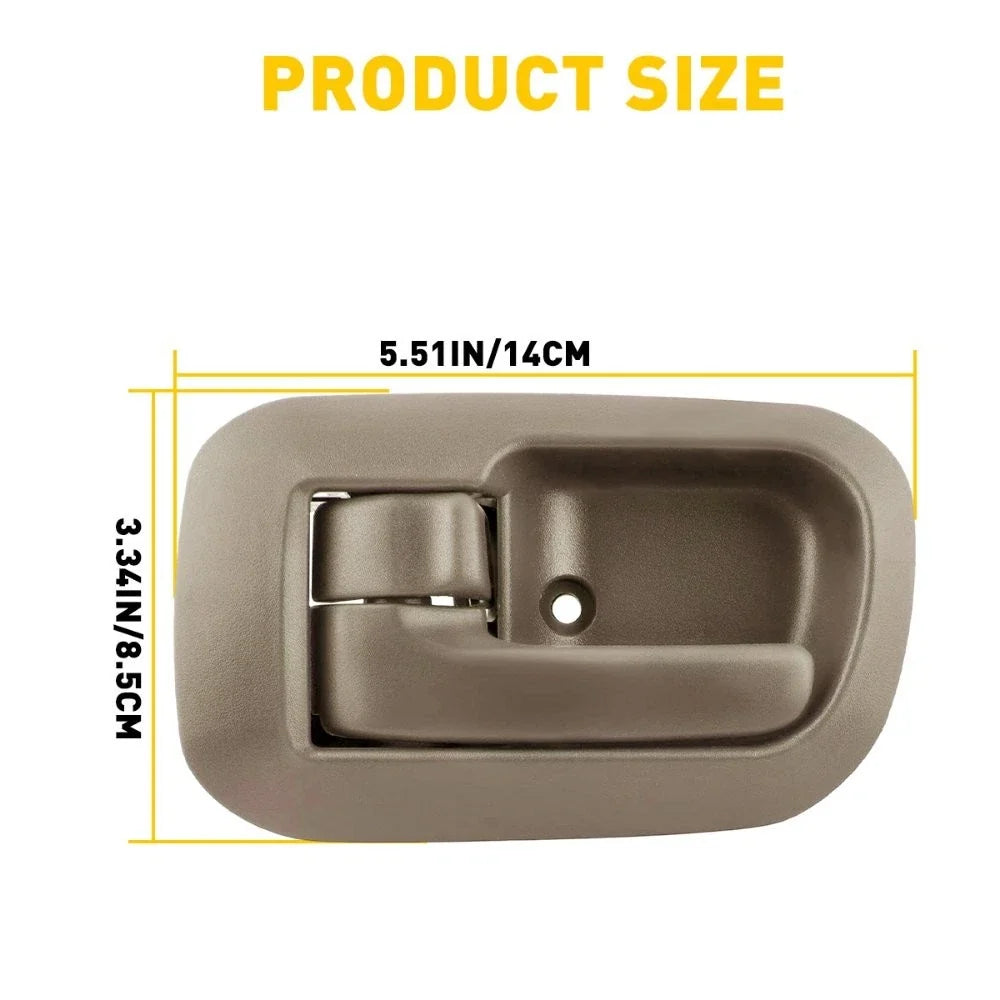 Set of 2 Inside Interior Door Handles for Toyota Beige