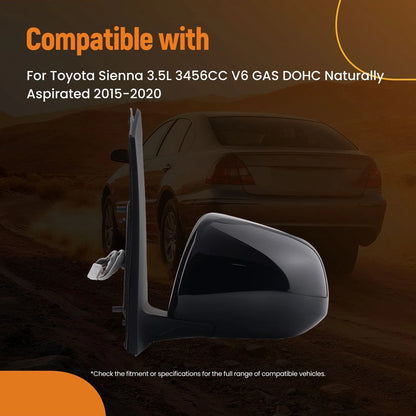 Power Heated Left Mirror for Toyota Sienna 2015-2020 8794008150C1