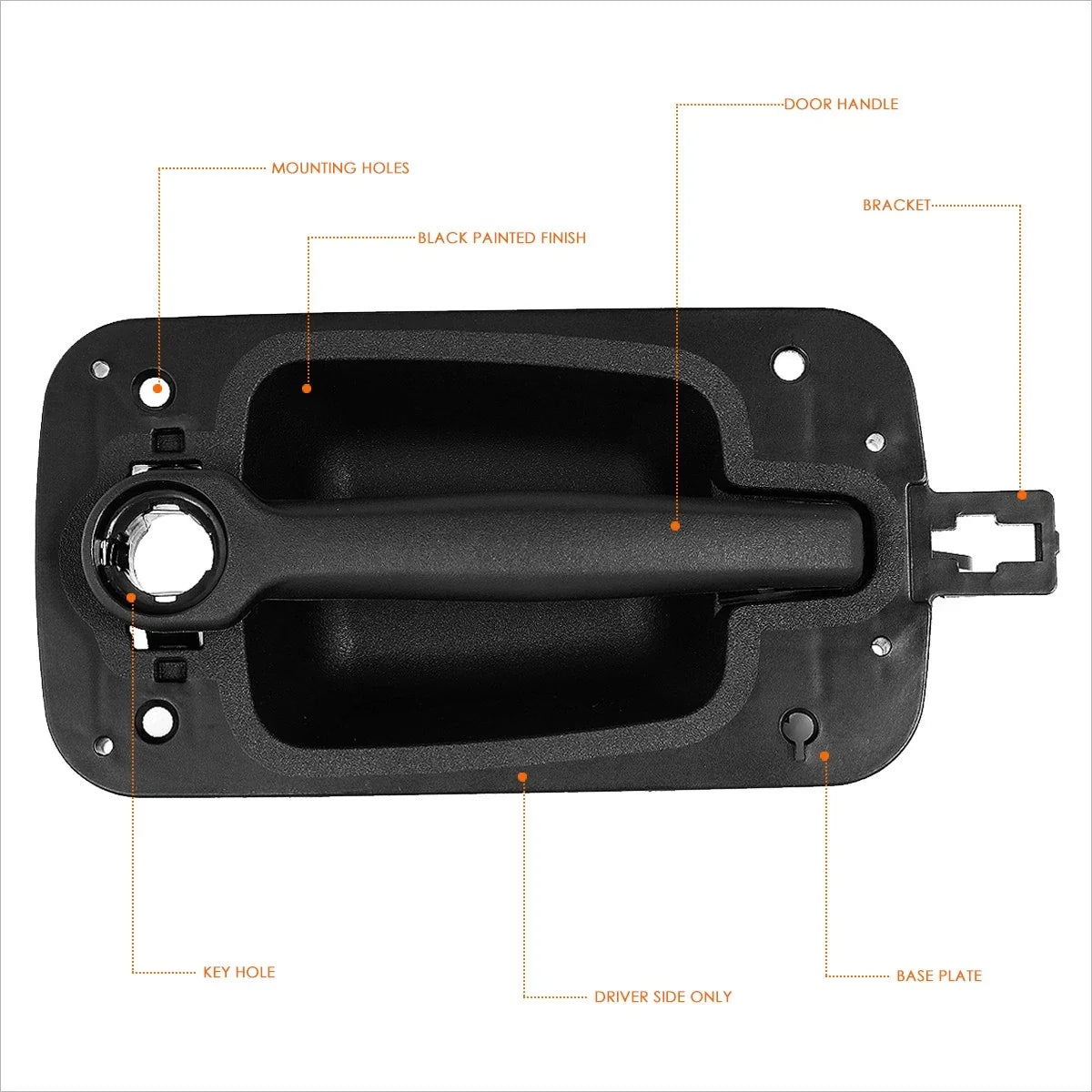 Left Side Outer Door Handle for International Prostar 2008-2014