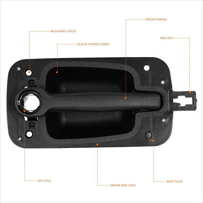 Left Side Outer Door Handle for International Prostar 2008-2014